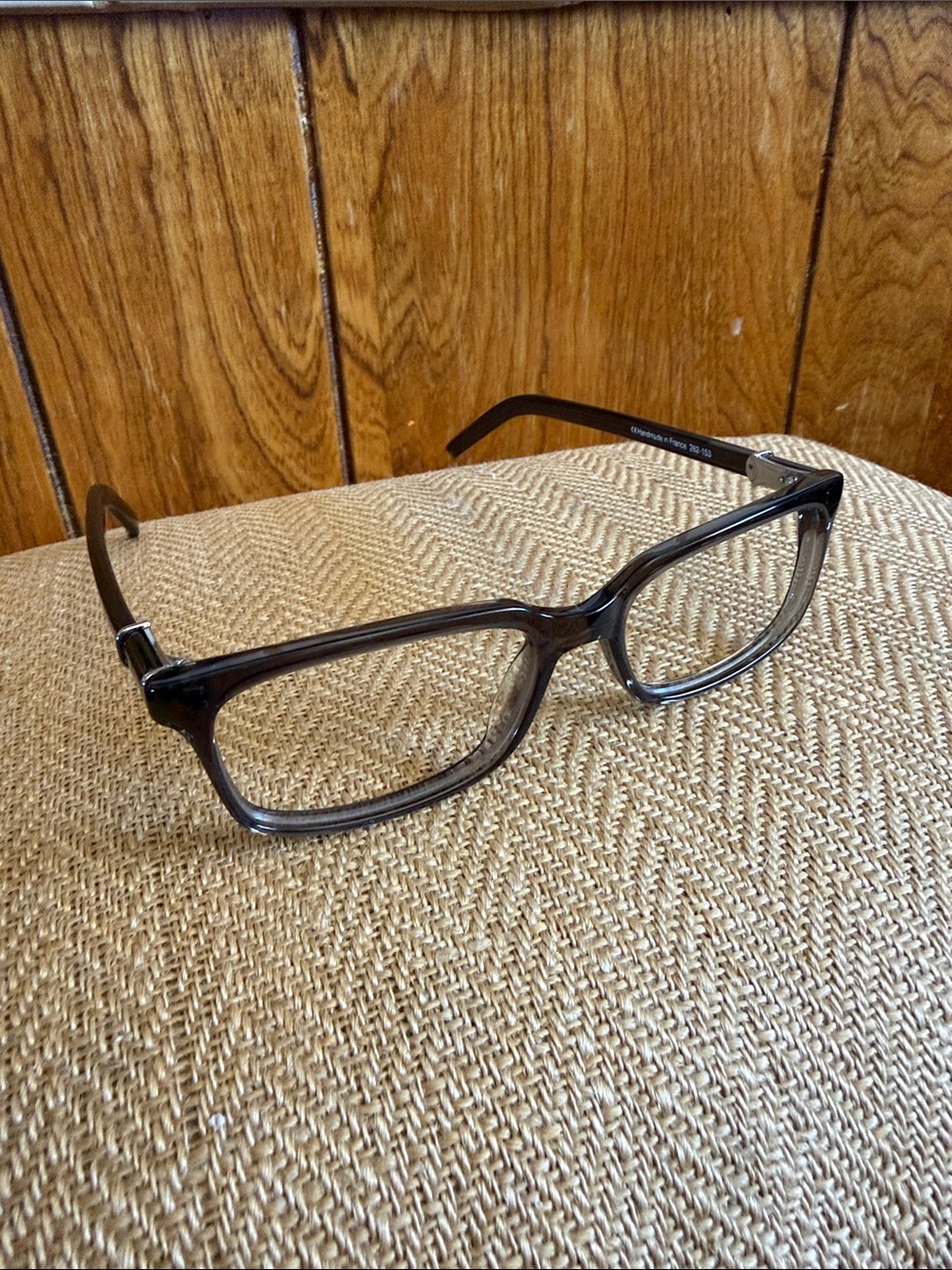 Robert Marc Classic Rectangular Clear-Black Eyeglass Frames